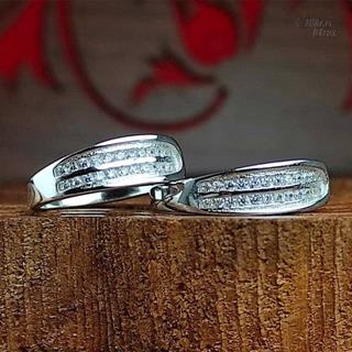 حلقه ست نقره اصل کد 71