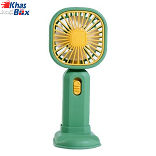 پنکه دستی شارژی دارای استند موبایل مدل HK59 