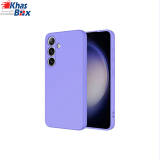 گارد سیلیکونی با پوشش محافظ دوربین Samsung Galaxy S24 Plus ا Samsung Galaxy S24 Plus Silicone Case with Camera Protector