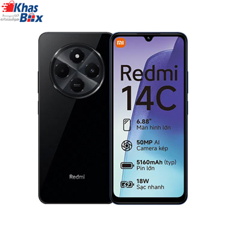 گوشی شیائومی مدل Redmi 14C ظرفیت 256 گیگابایت و رم 16 گیگابایت