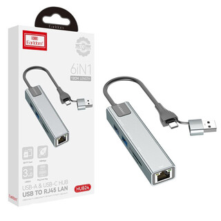 هاب پنج پورت USB /Type-C ارلدام مدل ET-HUB24