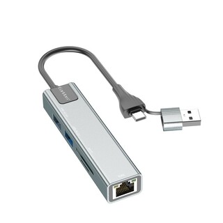 هاب پنج پورت USB /Type-C ارلدام مدل ET-HUB24