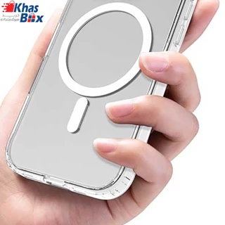 قاب شفاف مگ سیف اپل مدل iPhone 17 ProMax Clear Case with MagSafe