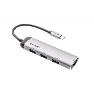 هاب 4 پورت USB-C ورباتیم مدل 49147
