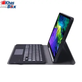 کیف کیبورد دار  تبلت سامسونگ Galaxy Tab S8 Plus به همراه تاچ پد