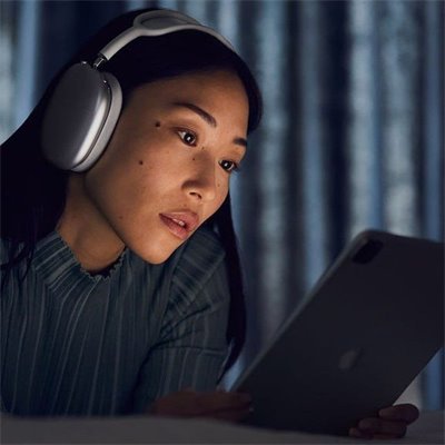 هدفون بلوتوثی طرح اپل ایرپاد مکس 2 (AirPods Max 2) | به همراه کیف چرم +(گارانتی طلایی)
