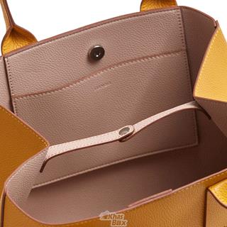 کیف دستی زنانه برند منگو مدل MKD-01 خردلی