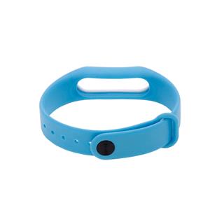 بند سیلیکونی خط دار Mi Band 2 رنگ آبی