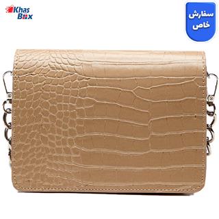  کیف زنانه برند lodo vico کد 233CTSR نسکافه ای