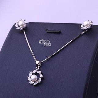 نیم ست مروارید پرورشی اصل زنانه