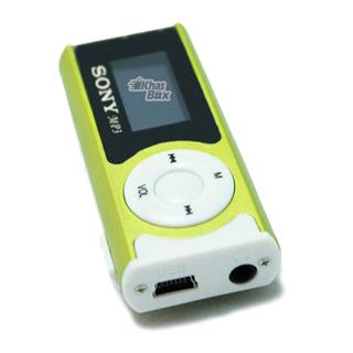 پخش کننده موسیقی سونی MP3 Player زرد