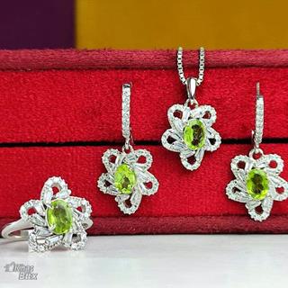 نیم ست زبرجد زنانه کد 70