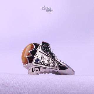 انگشتر اوپال دستساز اصل مردانه