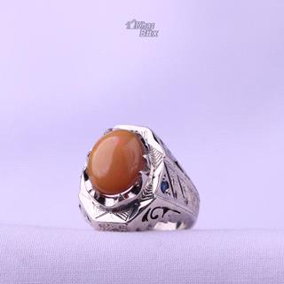 انگشتر اوپال دستساز اصل مردانه