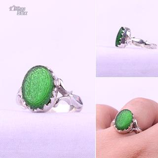 انگشتر نقره سندلوس خطی مردانه