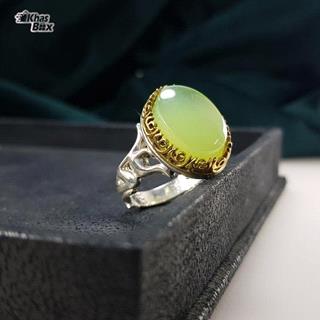 انگشتر نقره عقیق رکاب نقش علی ع