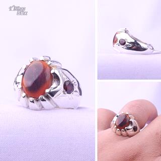 انگشتر نقره اوپال اتیوپی اصل رکاب استاد شاهرخ