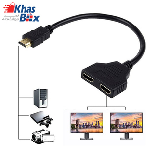 کابل تبدیل 1 به 2 HDMI اسپلیتر اچ دی