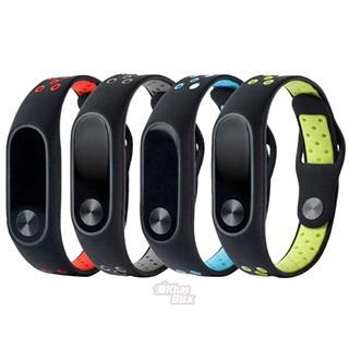 بند سیلیکونی طرح نایکی Mi Band 2 رنگ سبز