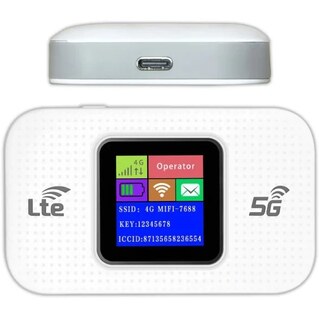 مودم جیبی سیم‌کارتی مانیتوردار 5G/4G