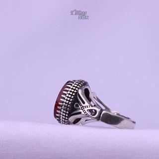 انگشتر سندلوس قرمز مردانه