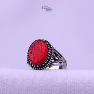 انگشتر سندلوس قرمز مردانه