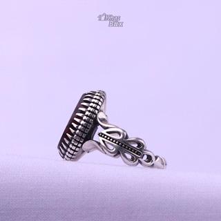 انگشتر سندلوس سرخ خطی مردانه