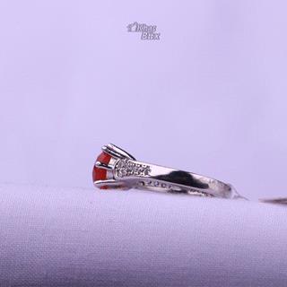 انگشتر سولیتر عقیق یمنی زنانه