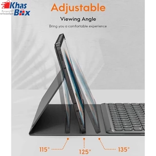 کاور کیبورد دار مگنتی تبلت سامسونگ Tab S6 Lite (P615/P610) با تاچ‌پد