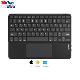 کاور کیبورد دار مگنتی تبلت سامسونگ Tab S6 Lite (P615/P610) با تاچ‌پد