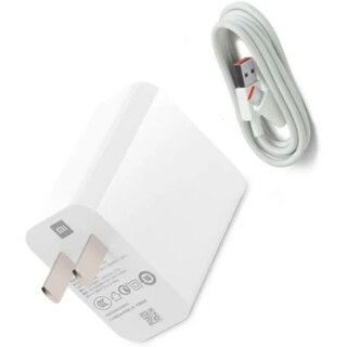 شارژر دیواری شیائومی مدل MDY-17-EE ظرفیت ۴۵ وات همراه با کابل