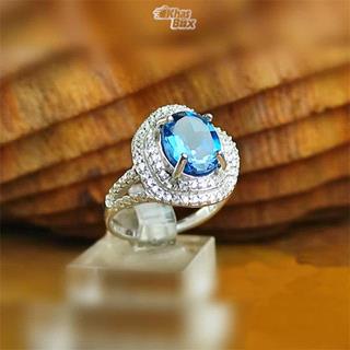 انگشتر توپاز زنانه لندن اصل