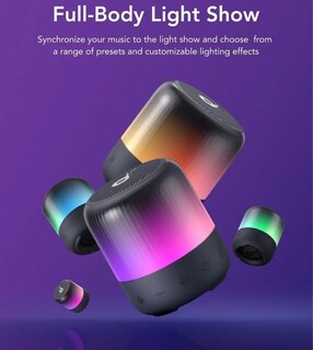 اسییکر بلوتوثى قابل حمل انکر مدل SoundCore Glow Mini