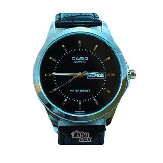 ساعت مچی عقربه ای اسپرت CASIO اصلی تقویم دار بند مشکی کد SW-021