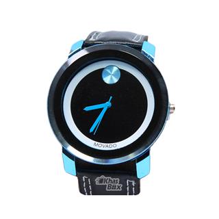 ساعت مچی عقربه ای اسپرت movado عقربه آبی کد SW-087