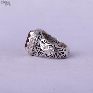 انگشتر یاقوت سرخ آفریقایی اصل مردانه