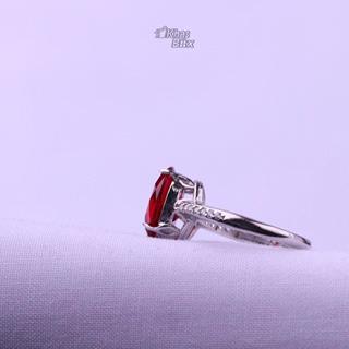 انگشتر طرح یاقوت زنانه