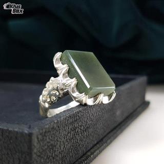 انگشتر یشم مردانه یمنی اصل