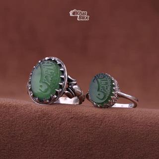 انگشتر ست یشم هندی