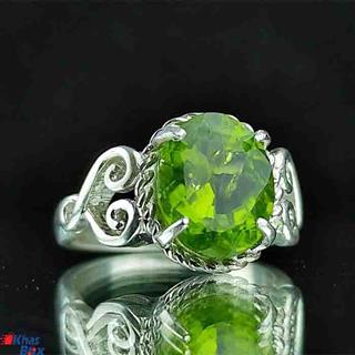 انگشتر زنانه زبرجد