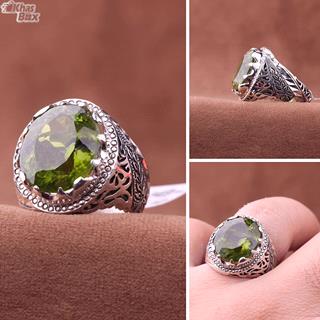 انگشتر زبرجد مردانه اصل