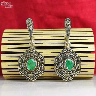 گوشواره زمرد اصلی زامبیا