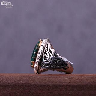 انگشتر زمرد برزیلی مردانه