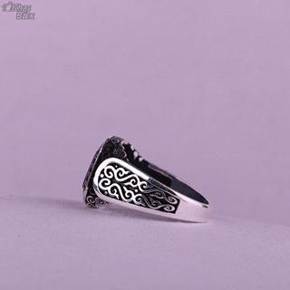 انگشتر اسپرت مشکی مردانه