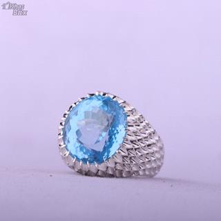 انگشتر توپاز سویسی اصل مردانه