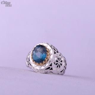 انگشتر توپاز لندن اصل مردانه