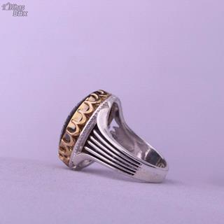 انگشتر حدید صینی نقش آیه و من یتق الله مردانه