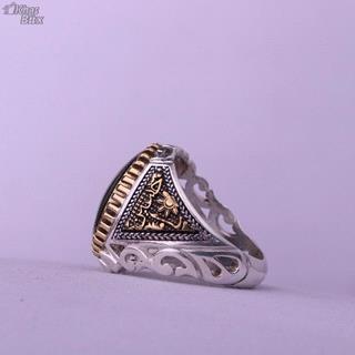 انگشتر حدید صینی نقش زیارت عاشورا مردانه