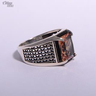 انگشتر طرح ترک اسپرت نگین الکساندریت مردانه 