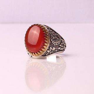 انگشتر عقیق یمنی اصل مردانه